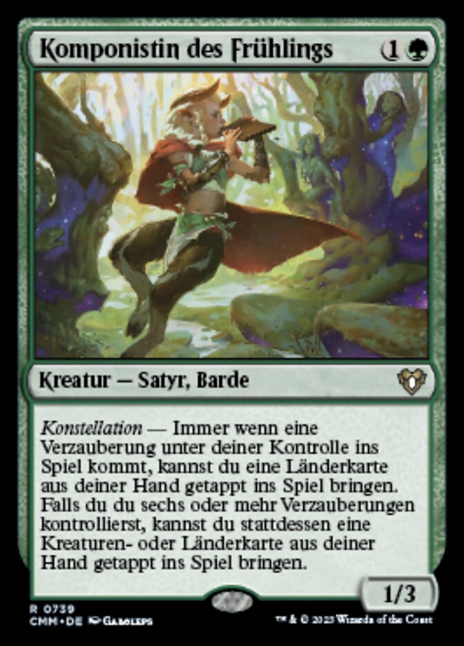 Komponistin des Frühlings