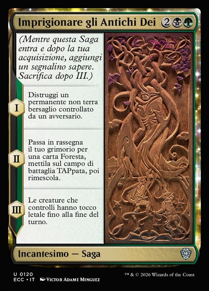Imprigionare gli Antichi Dei
