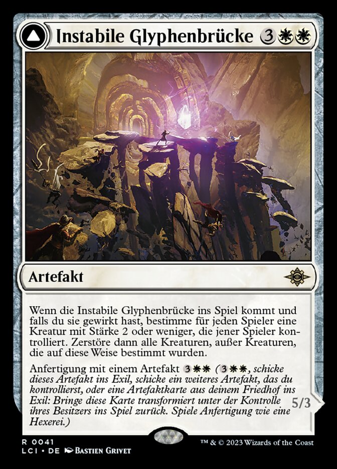Unstable Glyphbridge // Sandswirl Wanderglyph