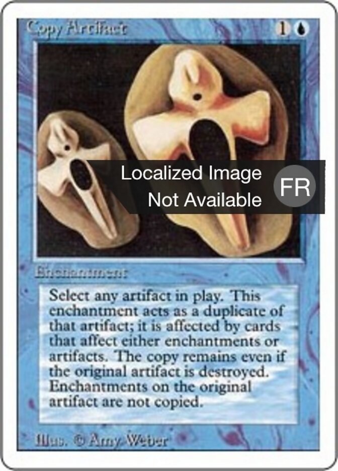 Copie d'artefact