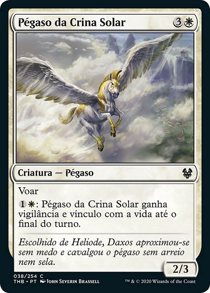 Pégaso da Crina Solar
