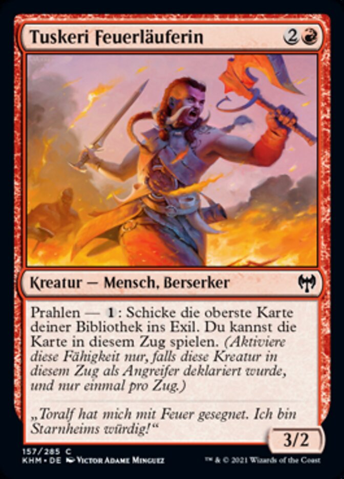 Tuskeri Feuerläuferin
