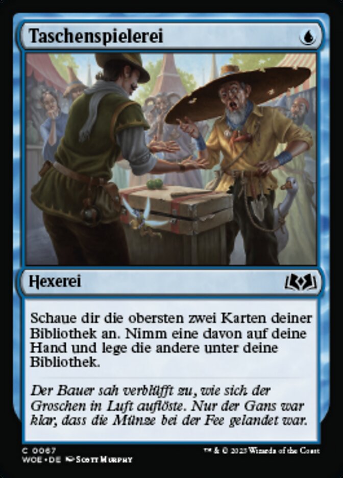 Taschenspielerei