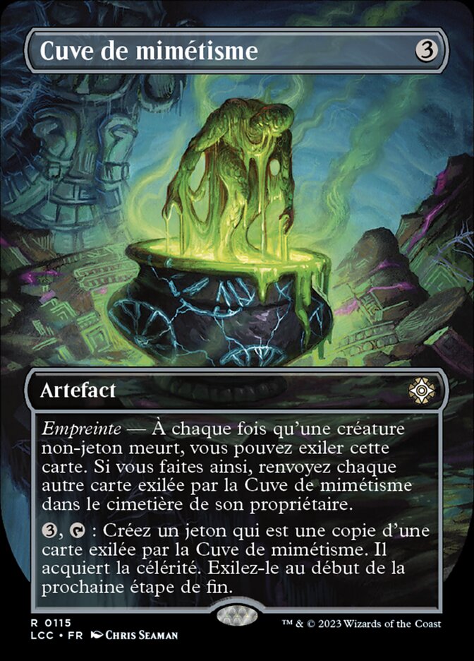 Cuve de mimétisme