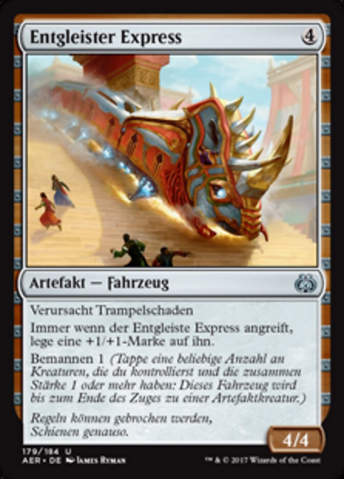 Entgleister Express