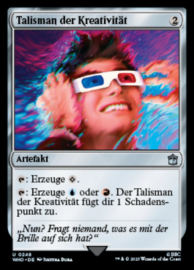 Talisman der Kreativität