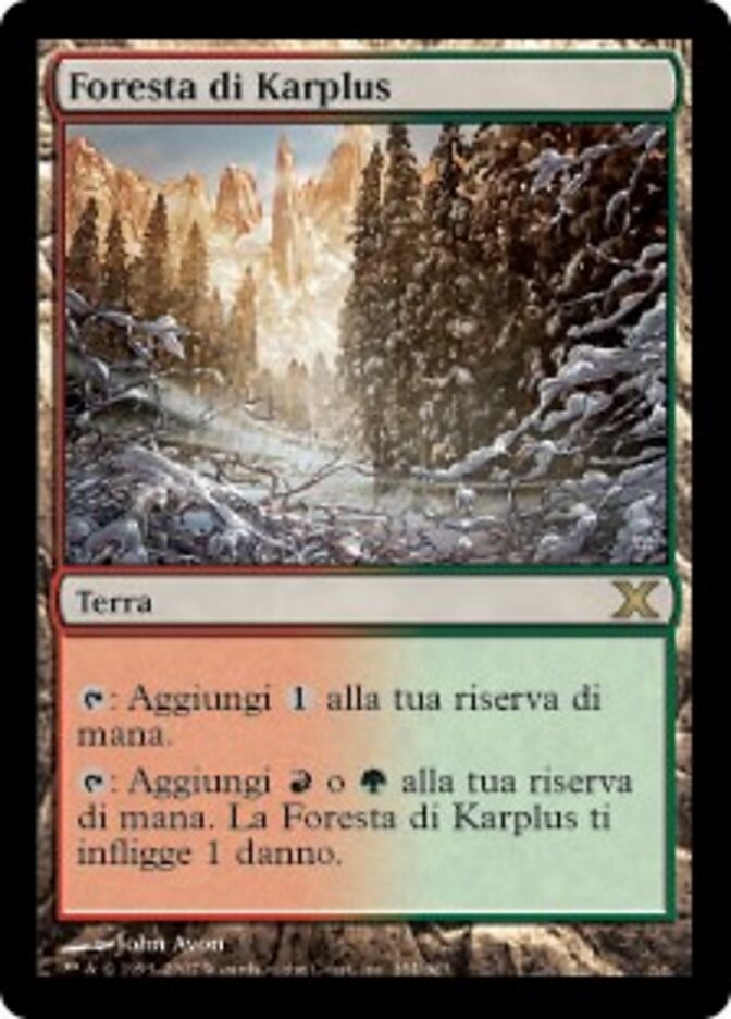 Foresta di Karplus