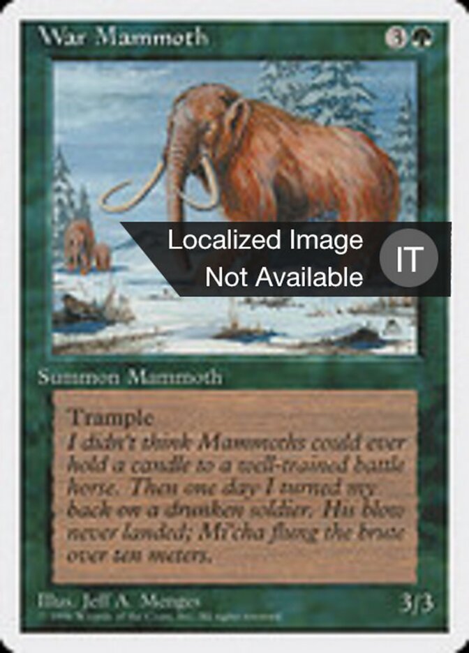 Mammut da Guerra