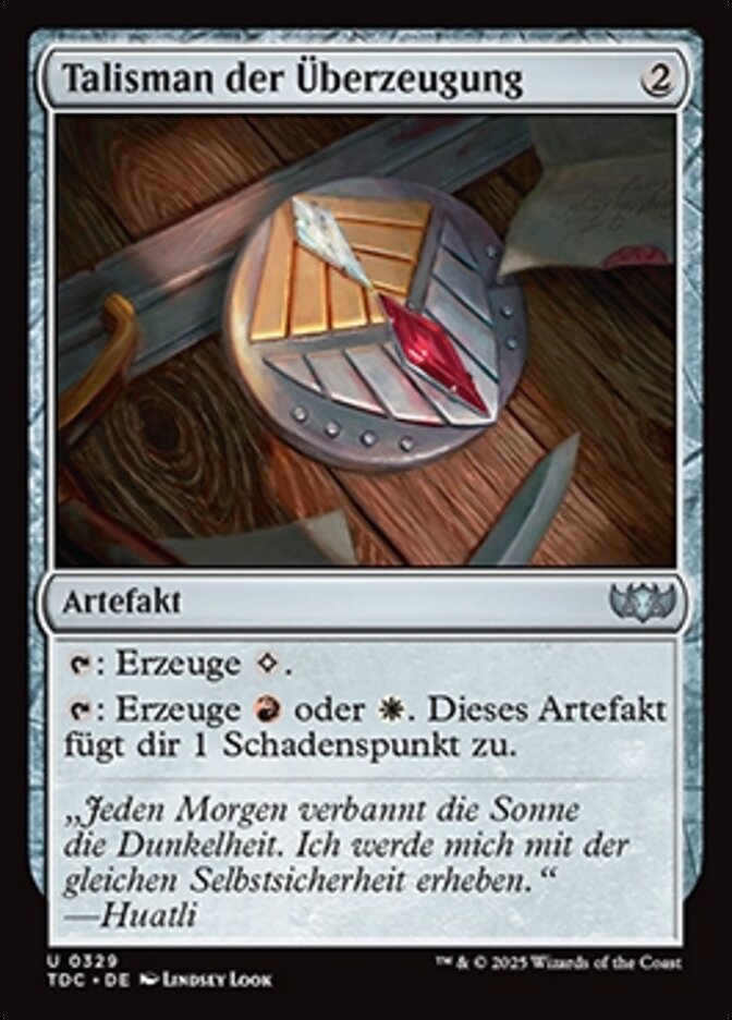 Talisman der Überzeugung