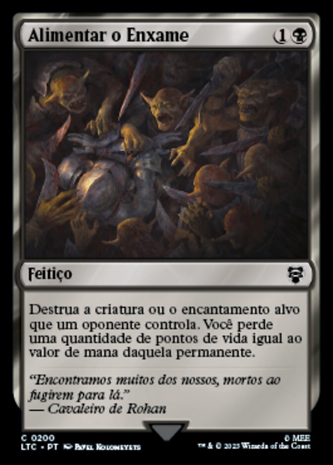 Alimentar o Enxame