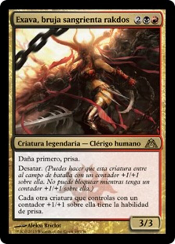 Exava, bruja sangrienta rakdos