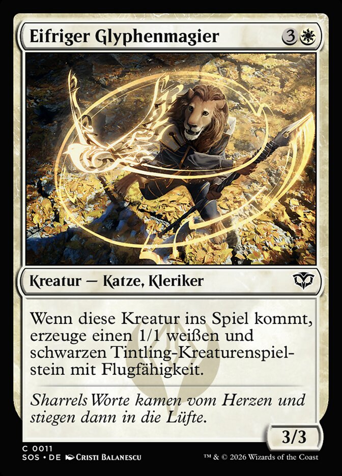 Eifriger Glyphenmagier
