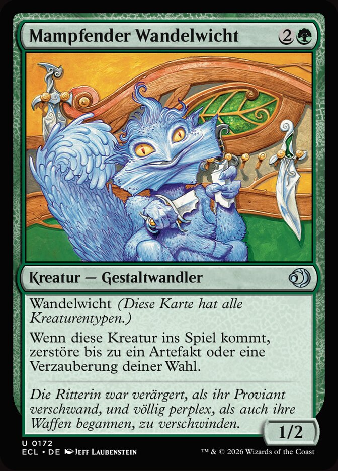 Mampfender Wandelwicht