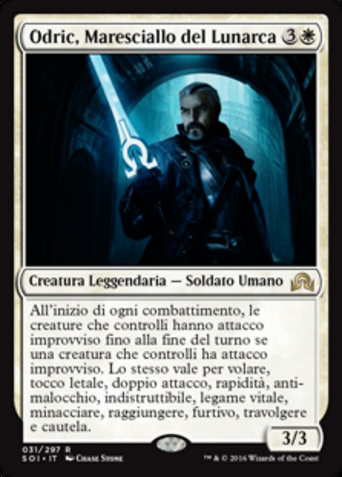 Odric, Maresciallo del Lunarca