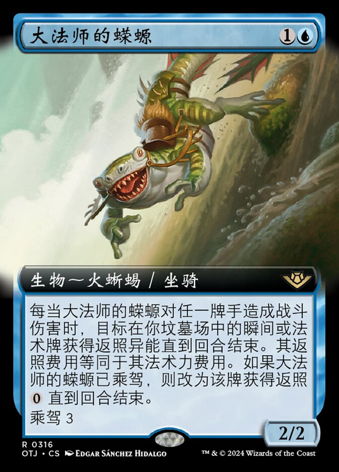 大法师的蝾螈