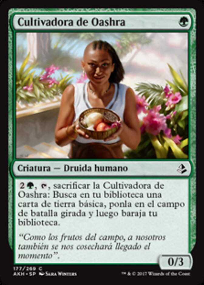 Cultivadora de Oashra