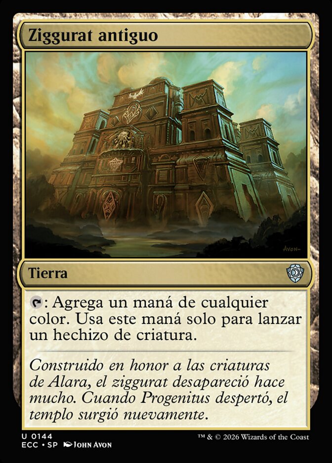 Ziggurat antiguo