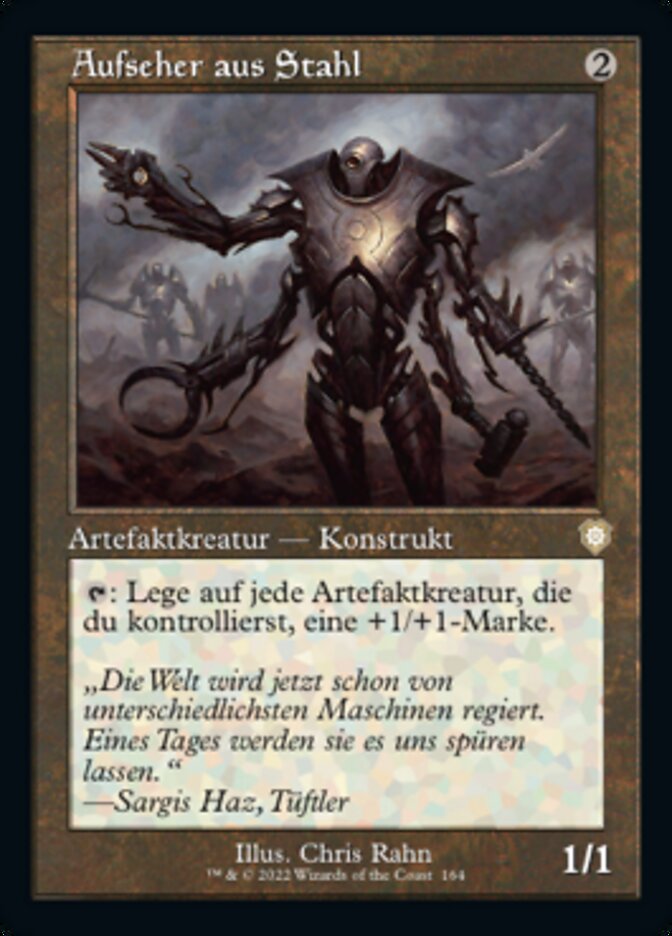 Aufseher aus Stahl