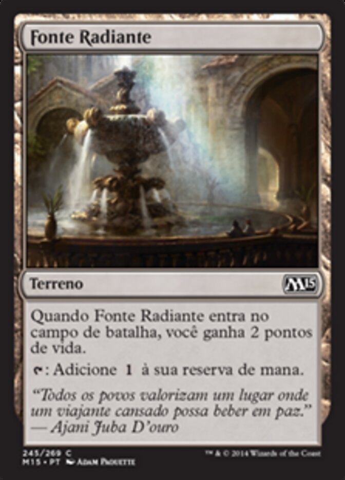 Fonte Radiante