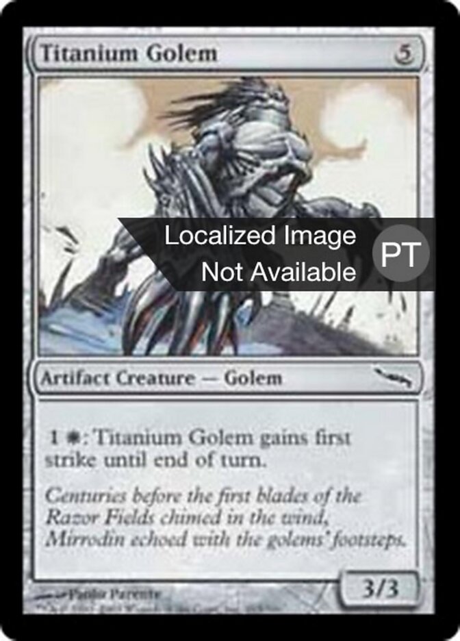 Golem de Titânio