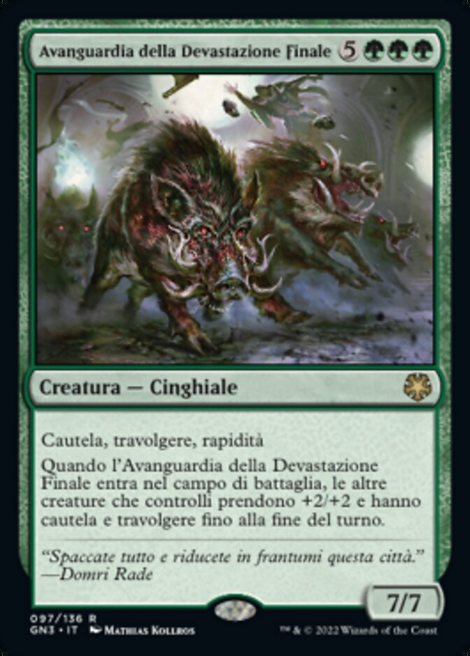 Avanguardia della Devastazione Finale