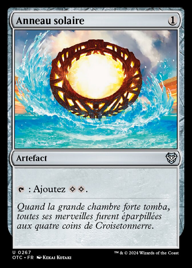 Anneau solaire