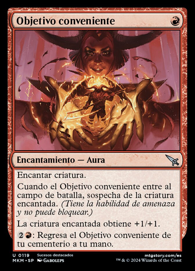 Objetivo conveniente