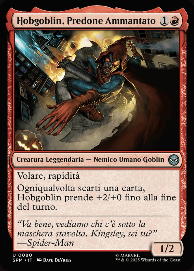 Hobgoblin, Predone Ammantato