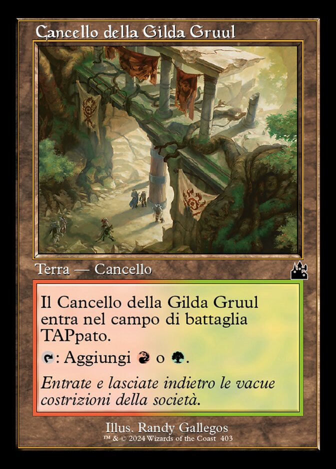 Cancello della Gilda Gruul