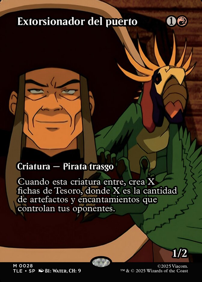 Extorsionador del puerto