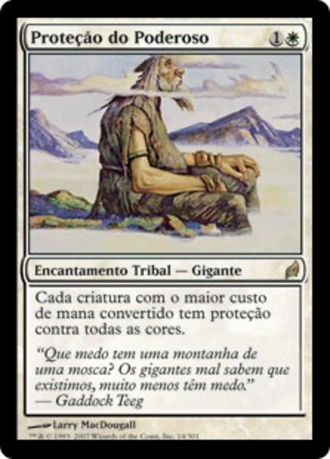 Proteção do Poderoso