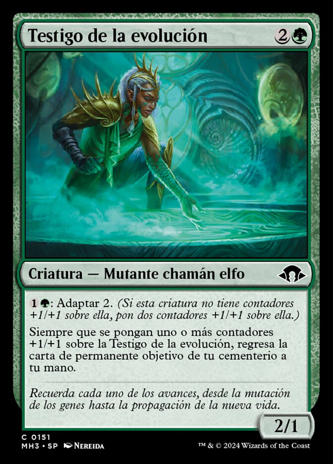 Testigo de la evolución