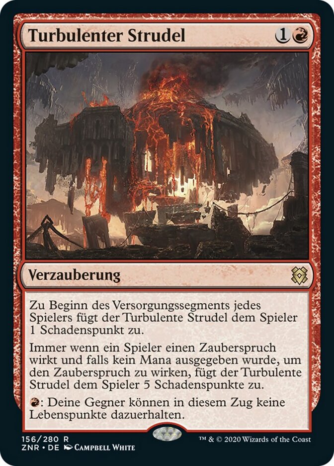 Turbulenter Strudel