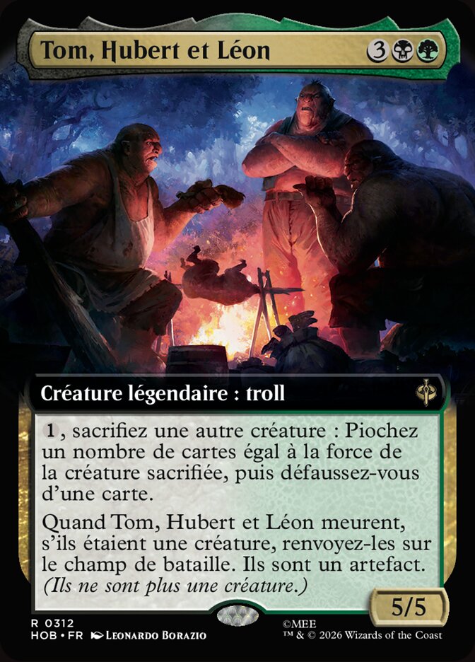 Tom, Hubert et Léon