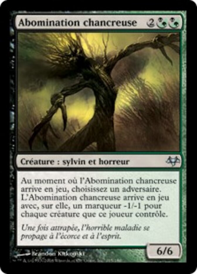 Abomination chancreuse