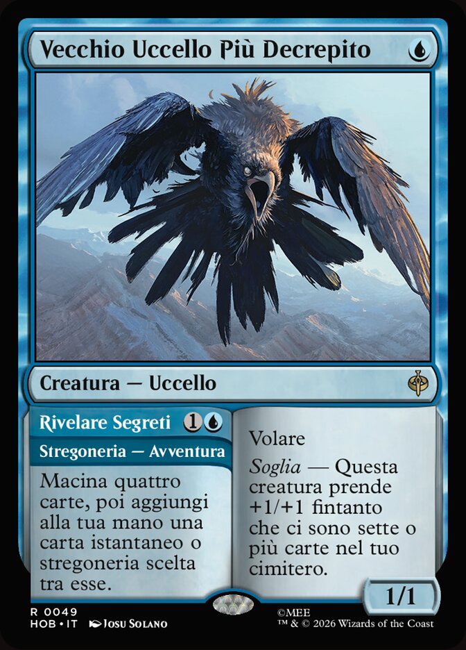 Most Decrepit Old Bird // Speak Secrets