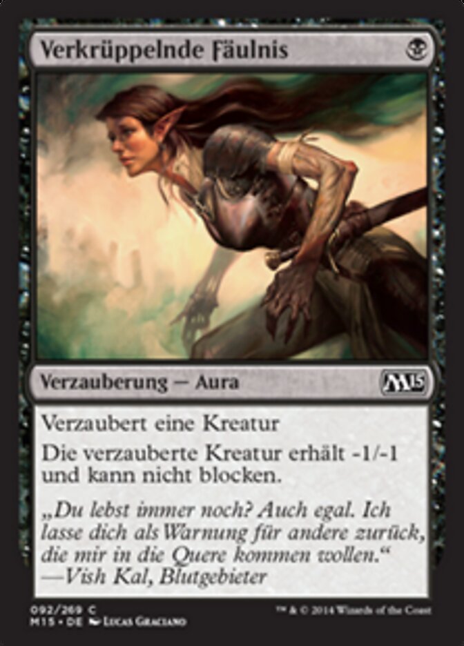 Verkrüppelnde Fäulnis