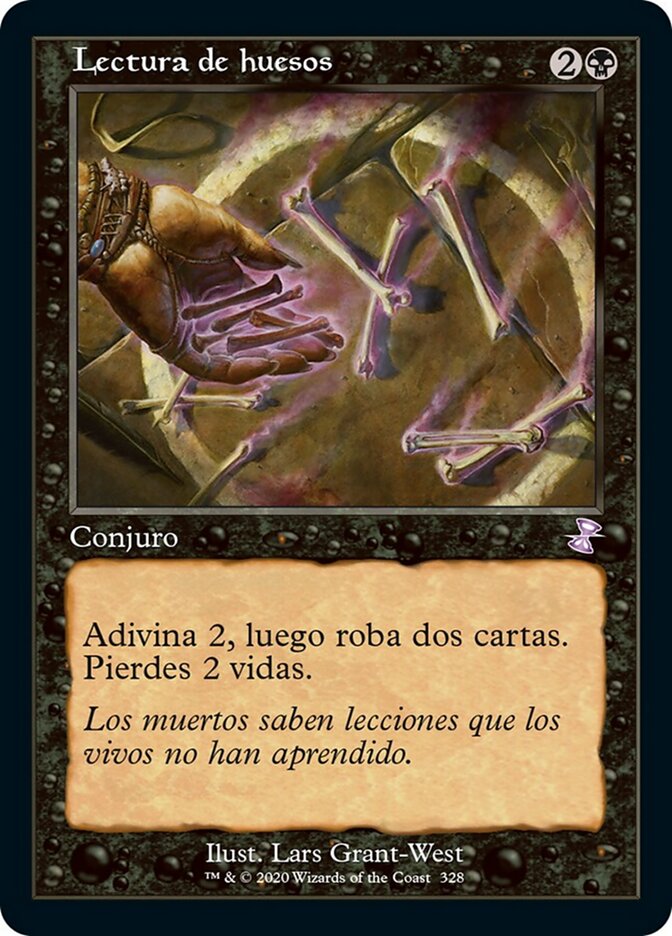 Lectura de huesos