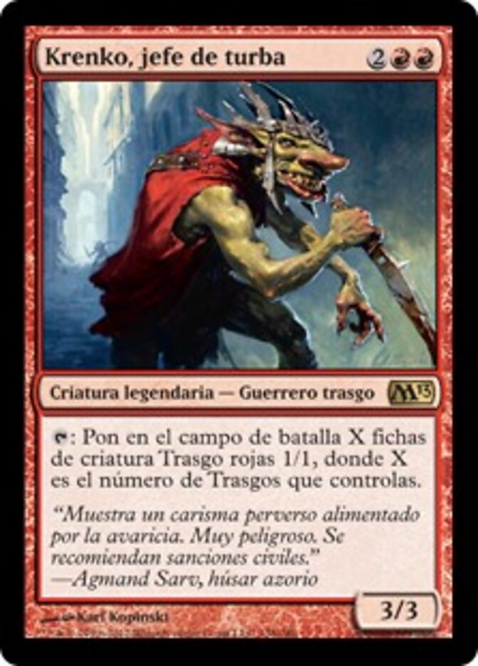 Krenko, jefe de turba