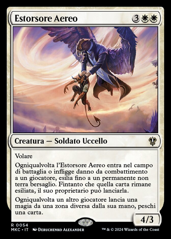 Estorsore Aereo