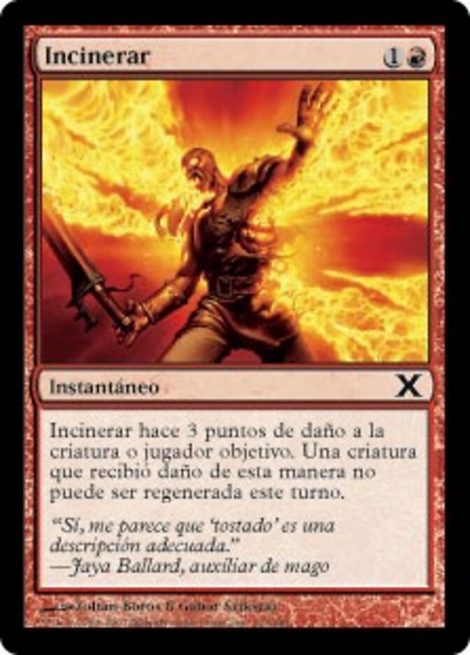 Incinerar