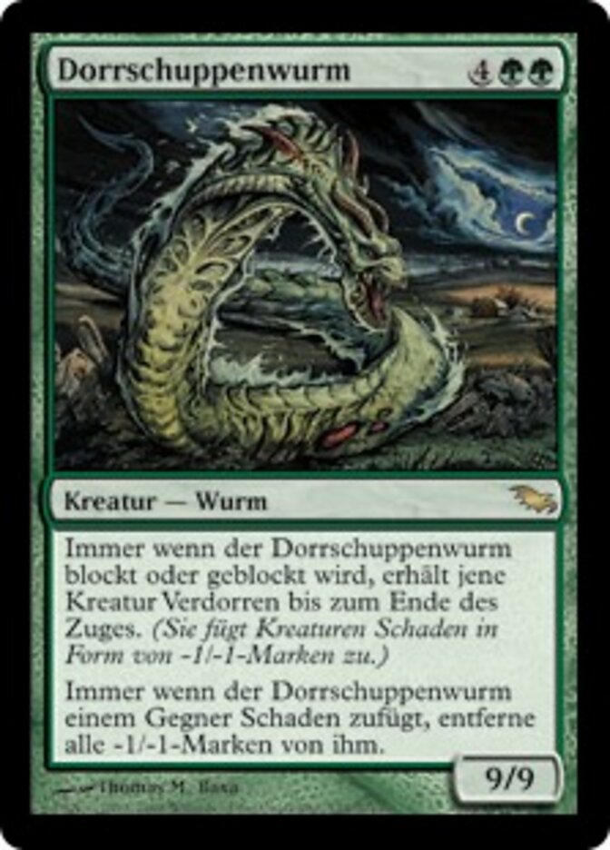 Dorrschuppenwurm
