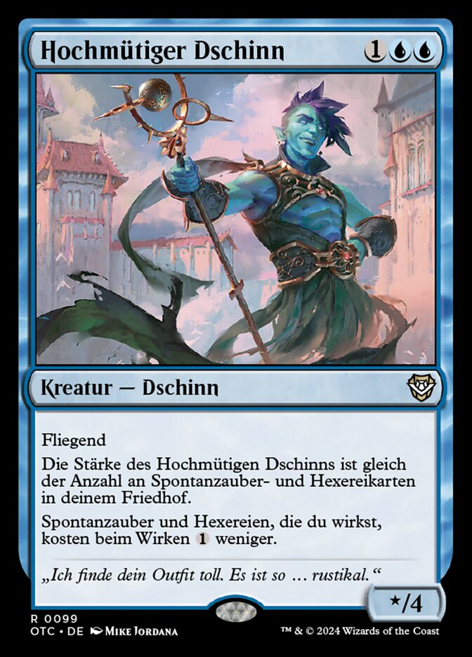 Hochmütiger Dschinn