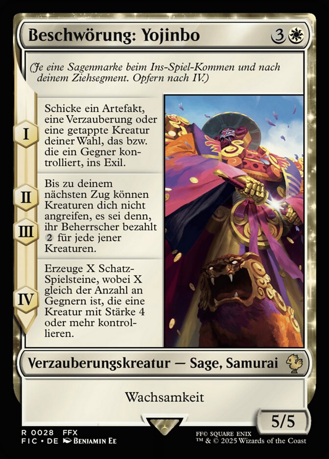 Beschwörung: Yojinbo