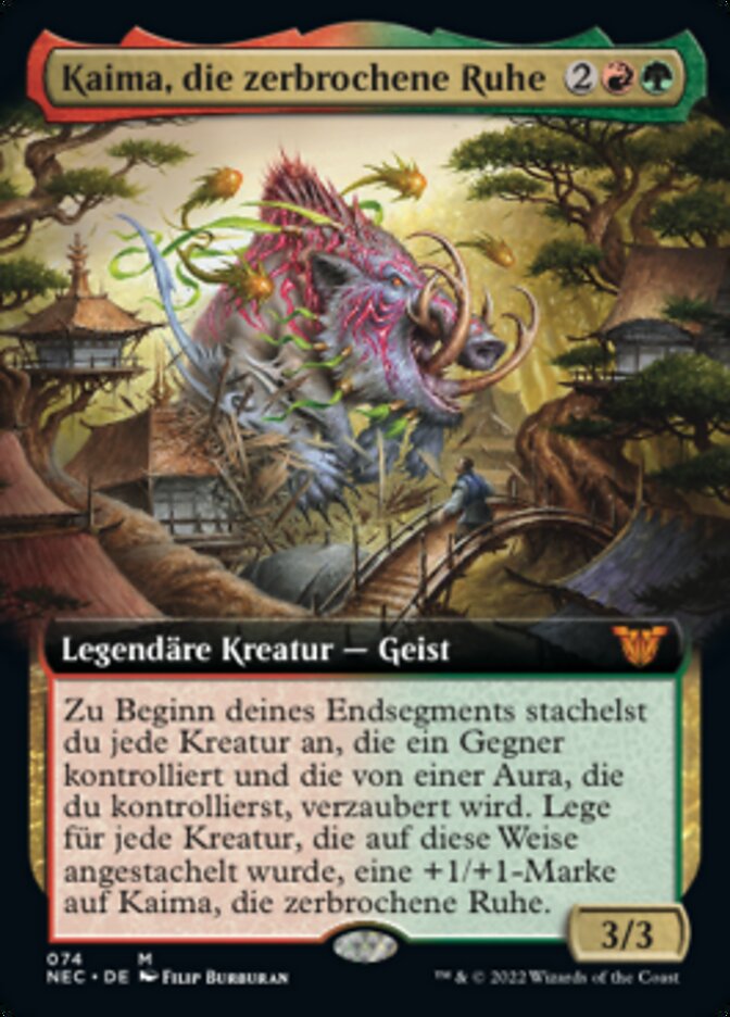 Kaima, die zerbrochene Ruhe
