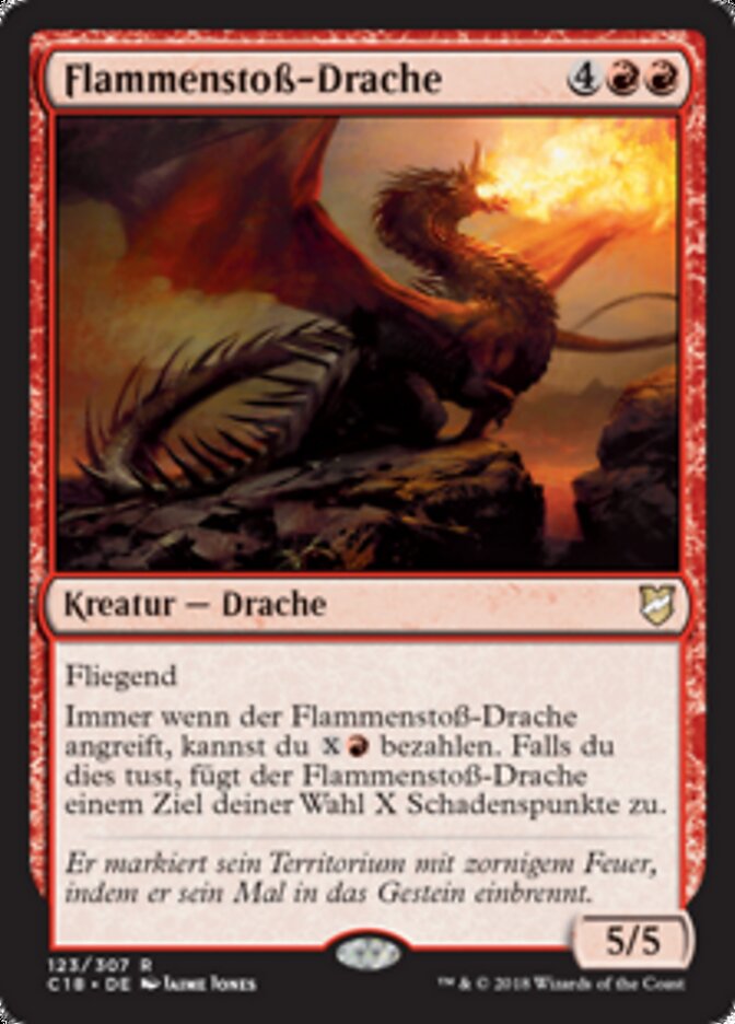 Flammenstoß-Drache