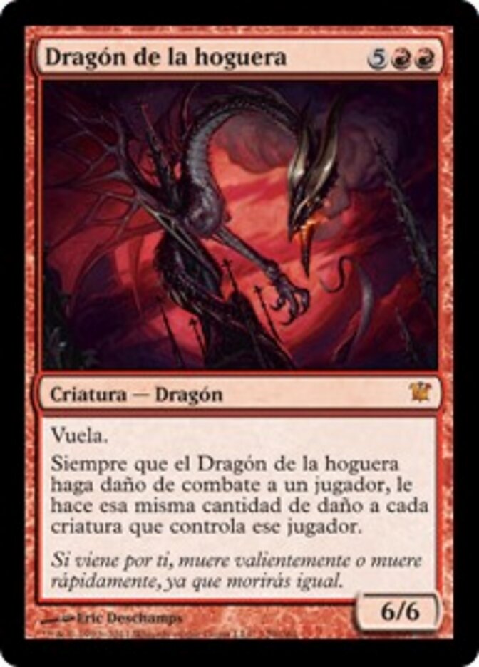 Dragón de la hoguera