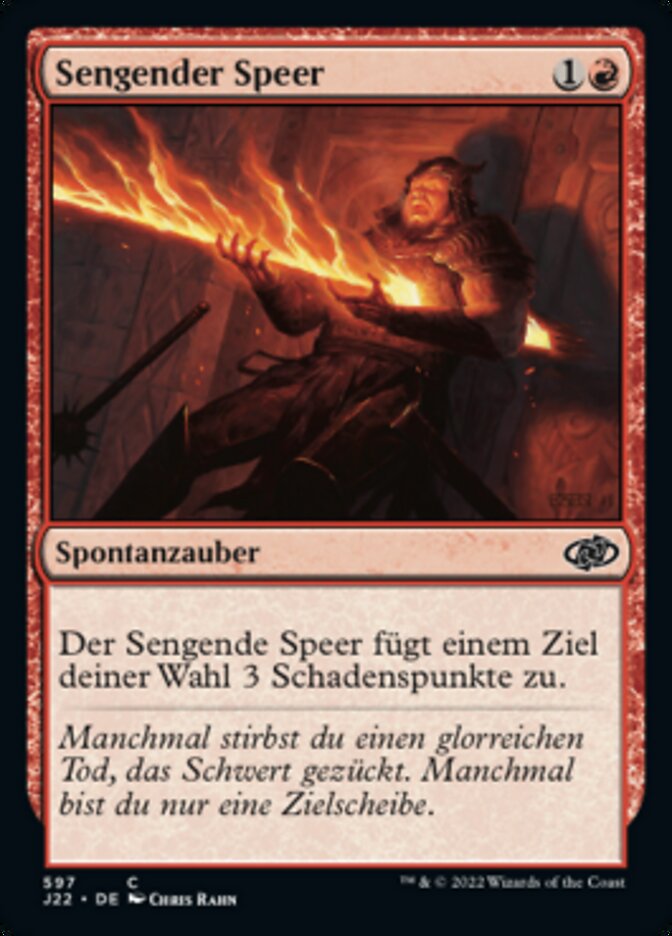 Sengender Speer