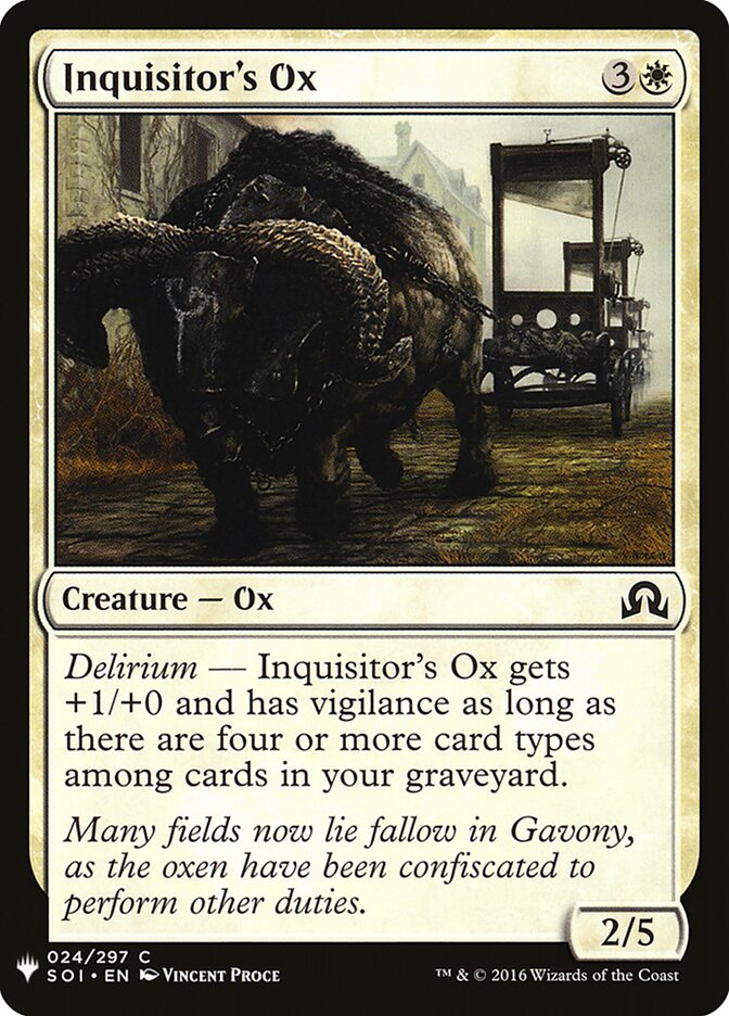 Inquisitor's Ox
