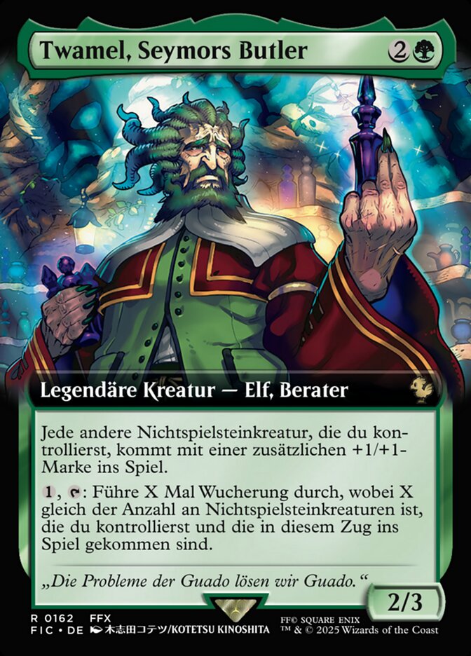 Twamel, Seymors Butler